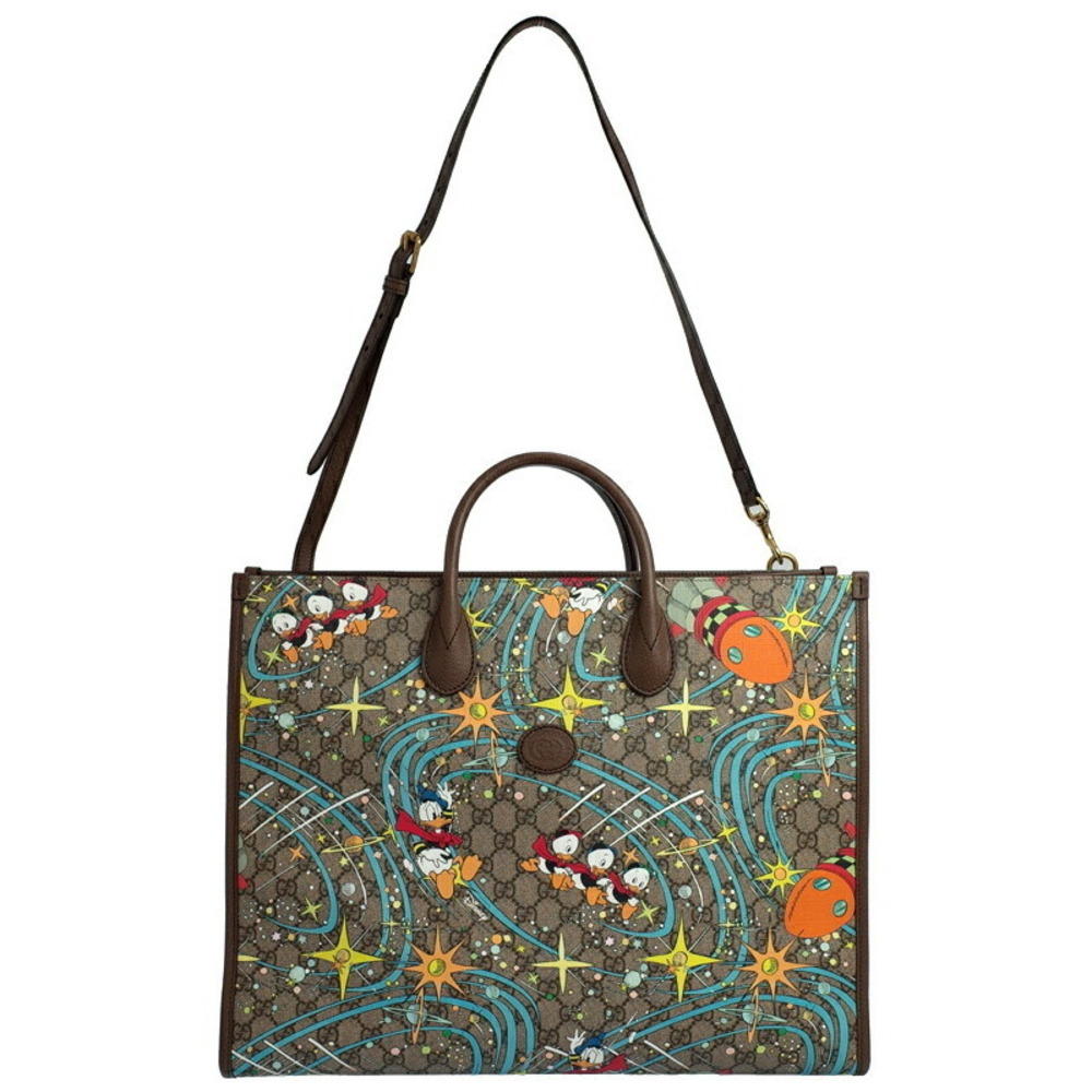 GUCCI DISNEY Donald Duck Tote Bag